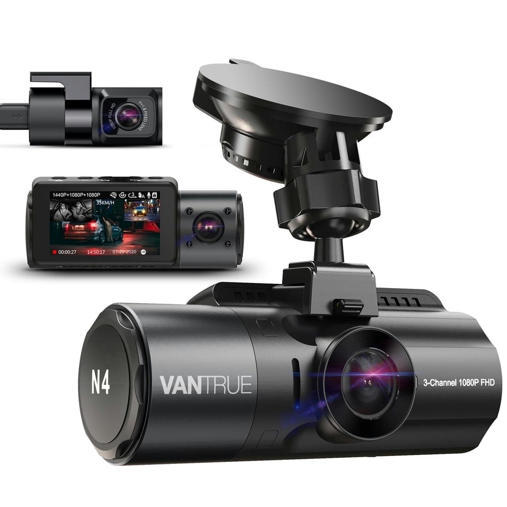 Vantrue N4 3-Channel 4K Dash Cam: $159.99 Vantrue N4 3-Channel 4K Dash Cam: $159.99