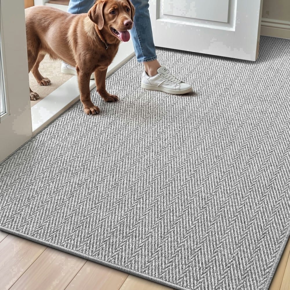 Frabe 48"x72" Non-Slip Herringbone Door Mat: $62.99 Frabe 48"x72" Non-Slip Herringbone Door Mat: $62.99