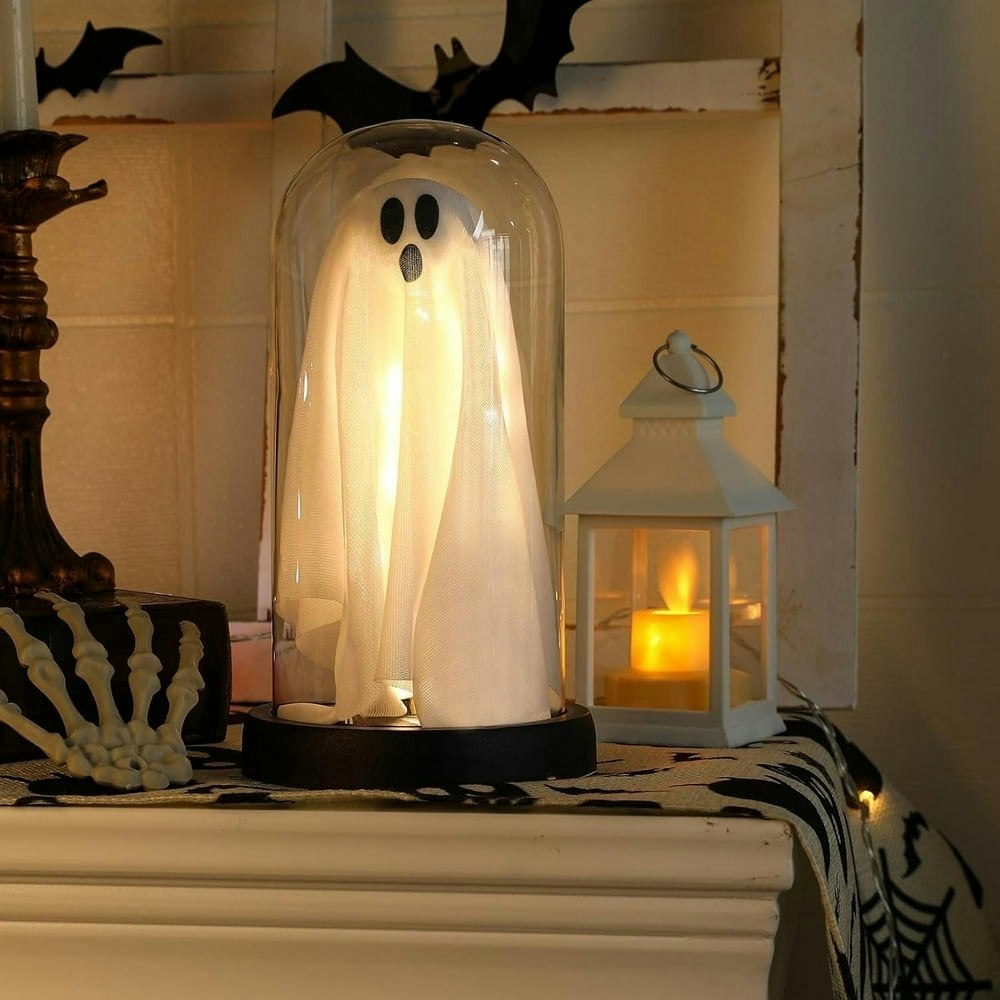 Tetou Halloween Lighted Ghost Indoor Decor: $15.98