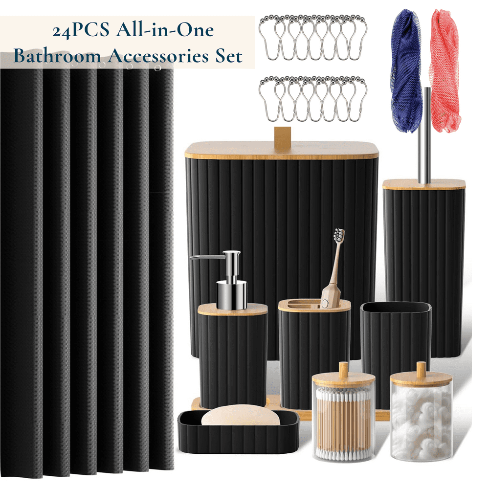 ComfiTime 24-Piece Bathroom Accessory Set: $30.59