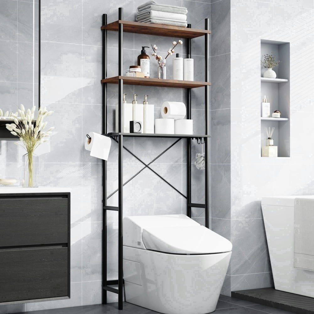Capri 3-Shelf Over-the-Toilet Storage Organizer: $34.98 Capri 3-Shelf Over-the-Toilet Storage Organizer: $34.98