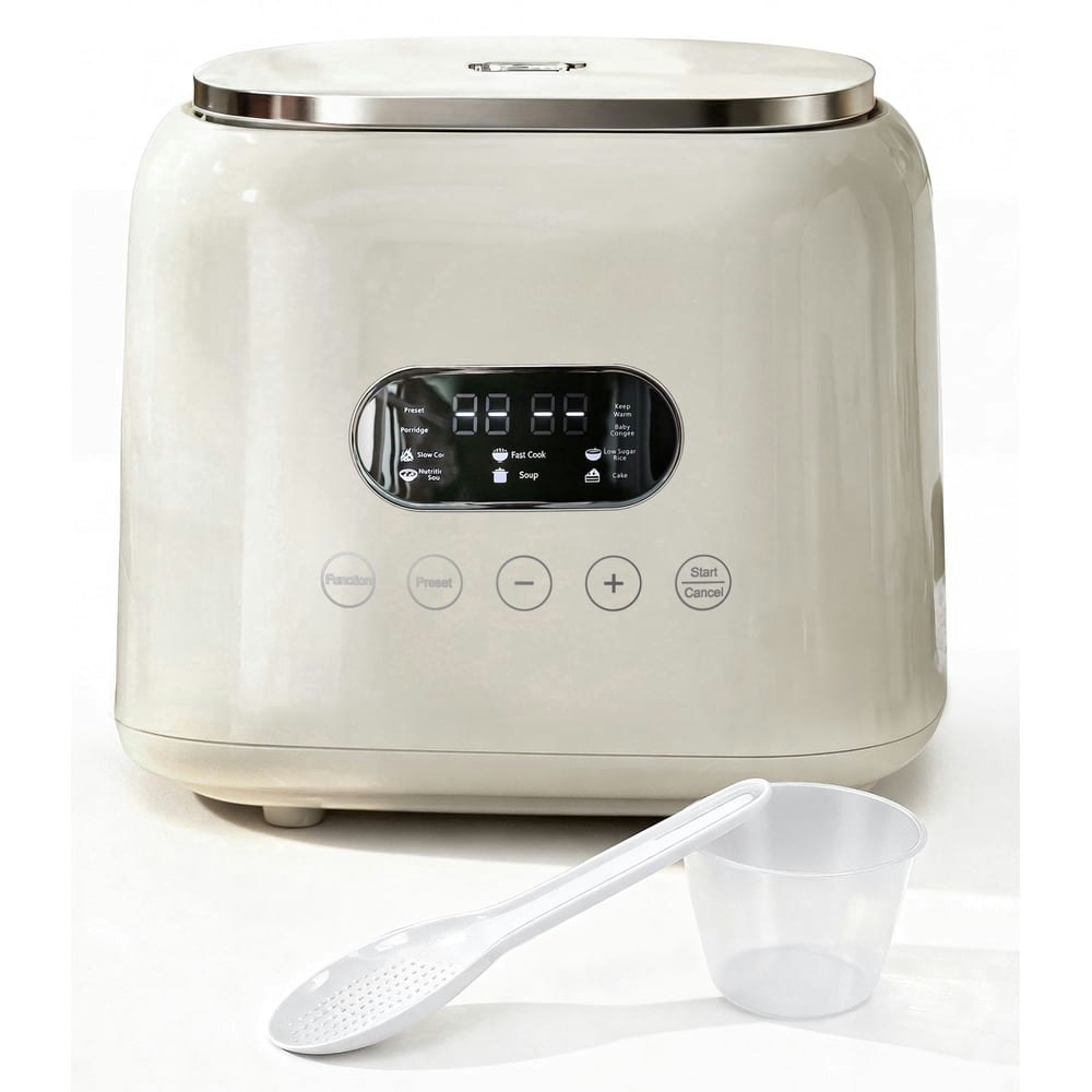 Casualife 3-Quart 10-in-1 Rice Cooker and Multicooker: $44.99