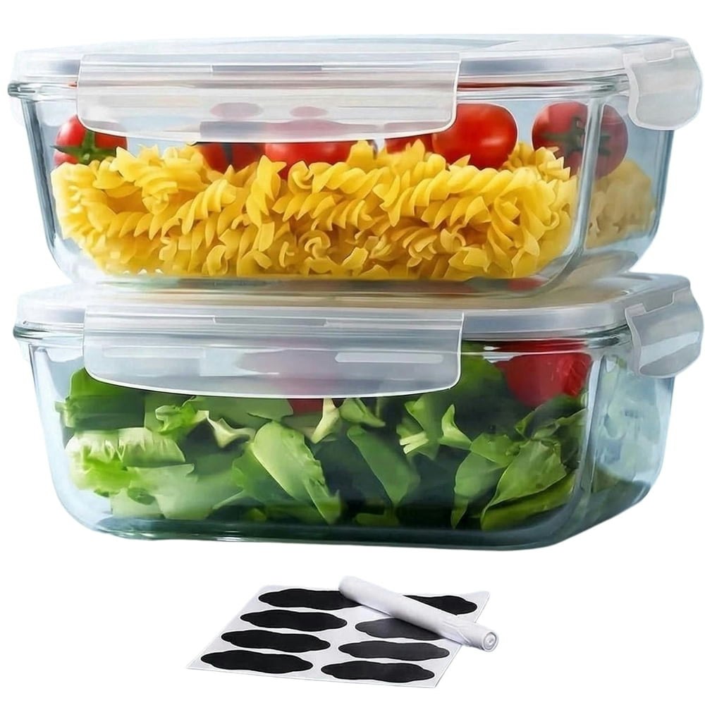 Large Glass Storage Containers 63-oz 2-Pack: $14.99