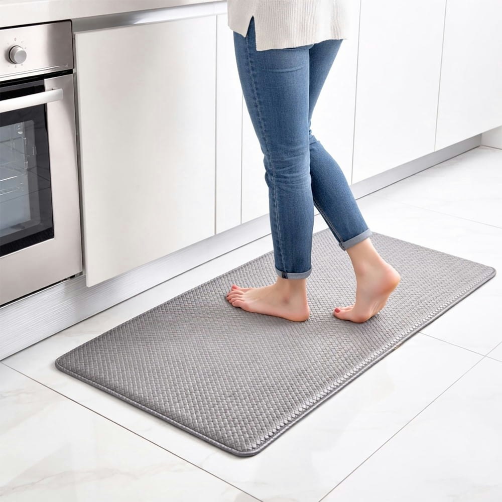 Behome 17"x29" Anti-Fatigue Kitchen Mat: $14.39