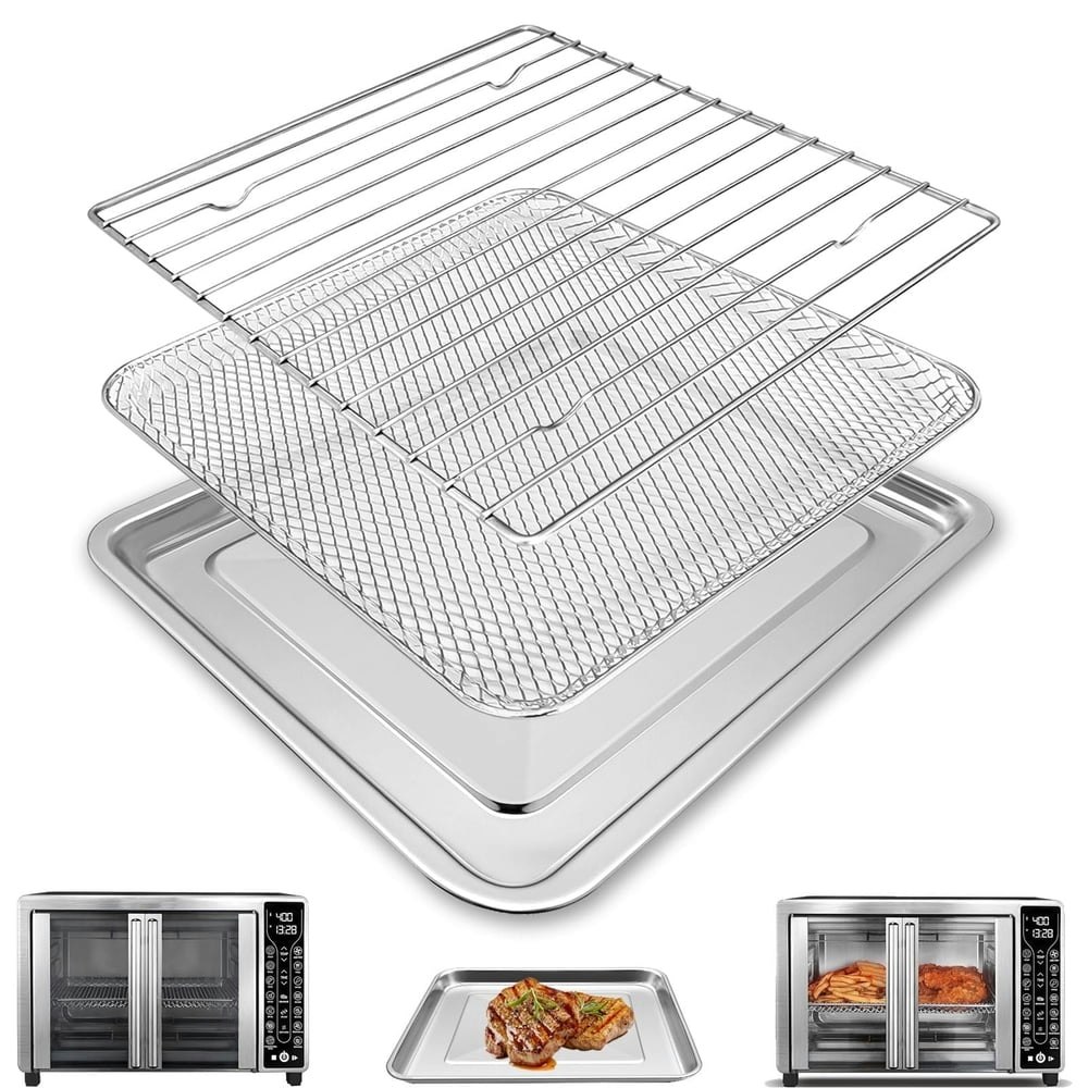 Gourmia Toaster Oven 3-in-1 Replacement Basket Tray and Rack Kit: $32.39