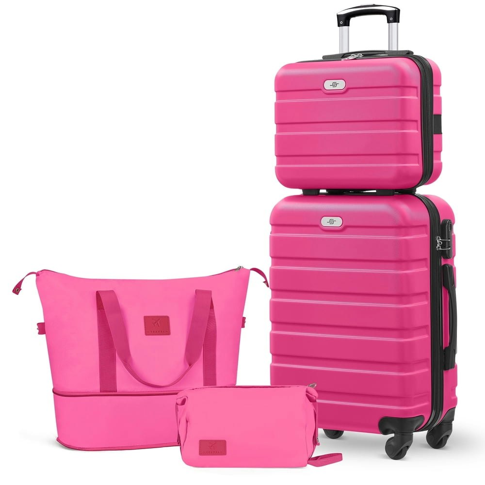 Gowill 4-Piece Hardside Expandable Luggage Set: $65.97 Gowill 4-Piece Hardside Expandable Luggage Set: $65.97