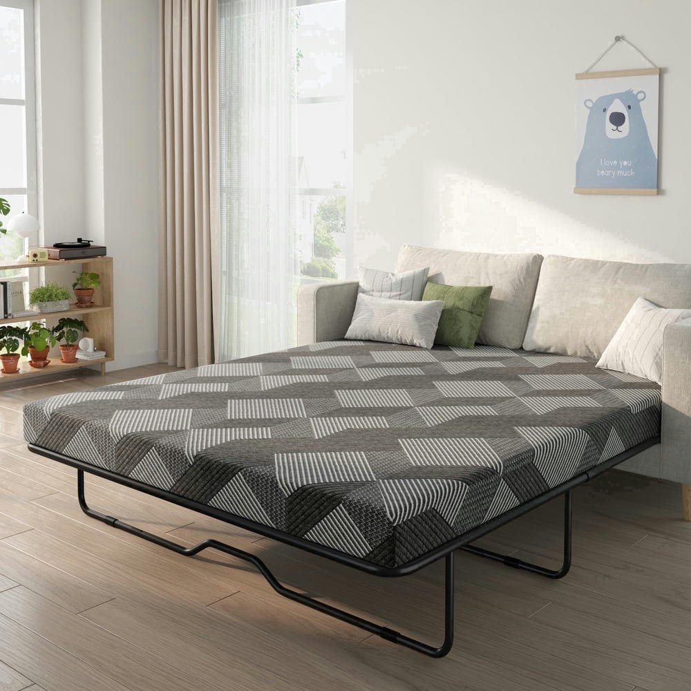 Timber Vibe Studio 4-Inch Full-Size Sleeper Sofa Mattress: $109.99