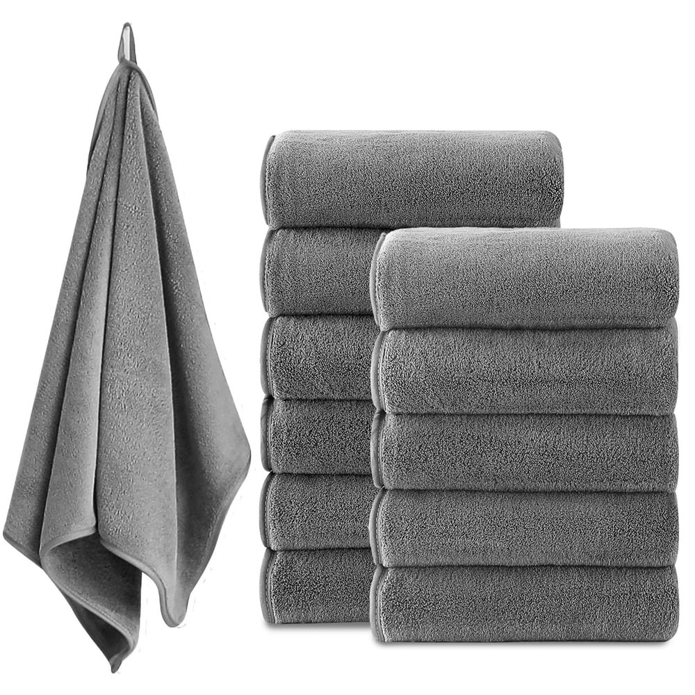 Jessy Home 16"x31" Microfiber Hand Towels 12-Pack: $21.99