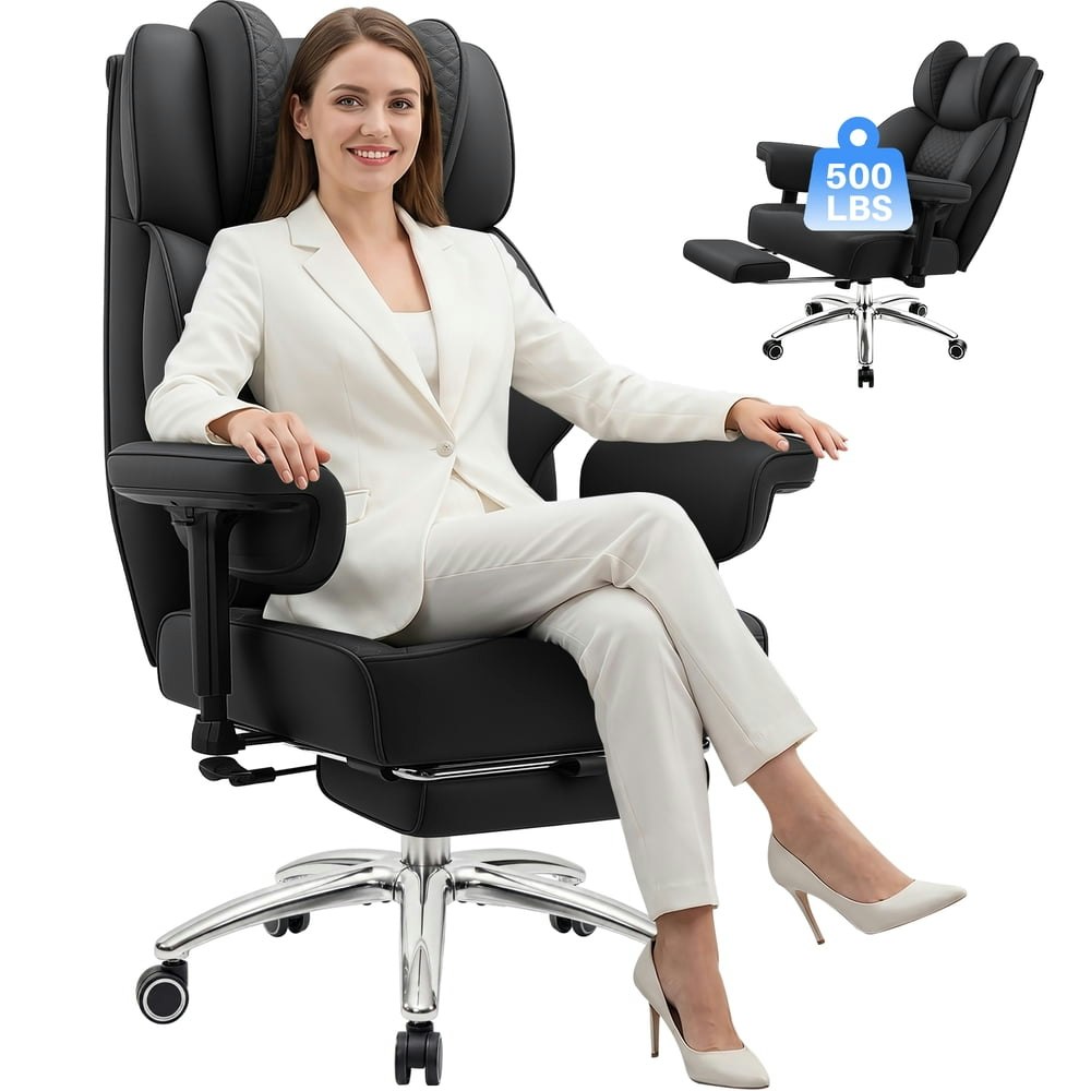 Coolhut 500-lb. Heavy Duty Executive Office Chair: $229.98
