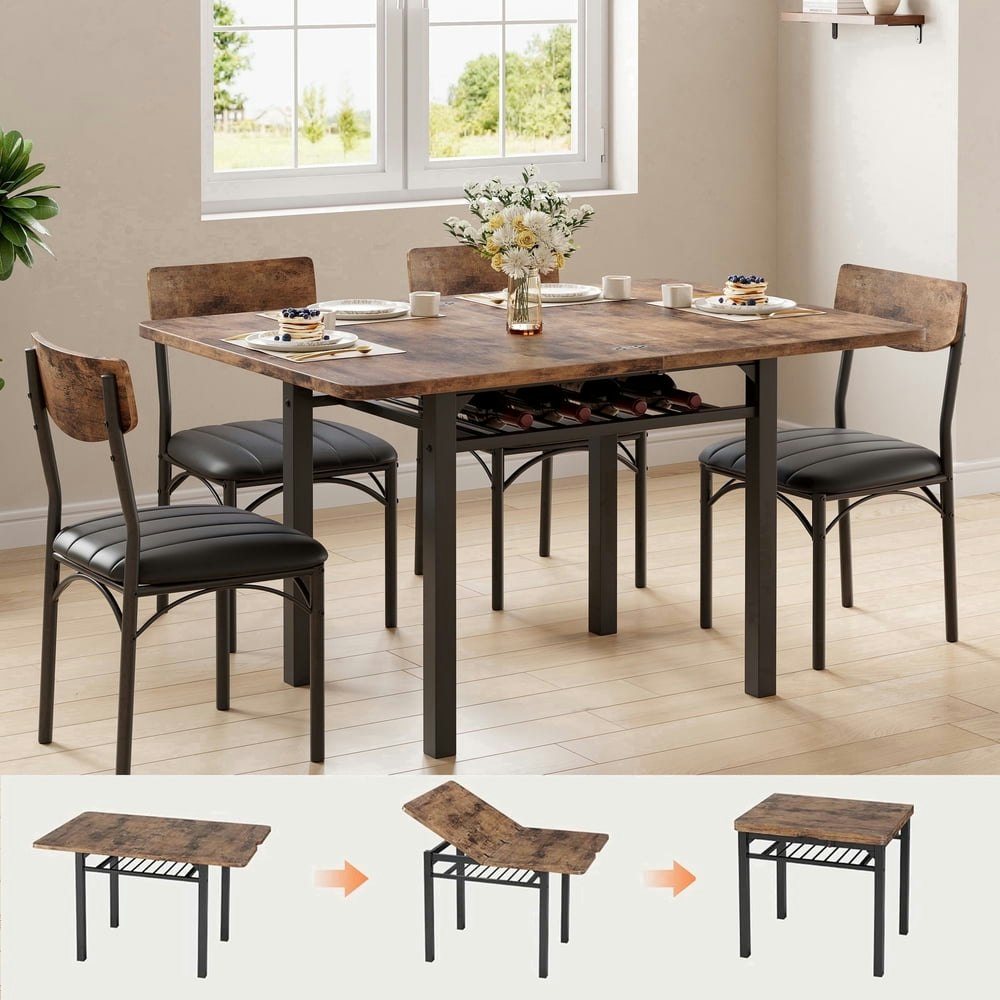 Hijob 47-inch Extendable Dining Table: $81.99