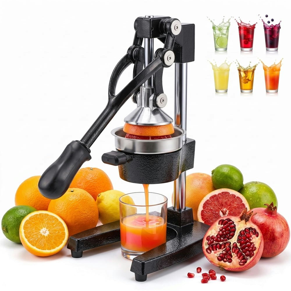 M Buder Stainless Steel Manual Citrus Juicer: $58.99