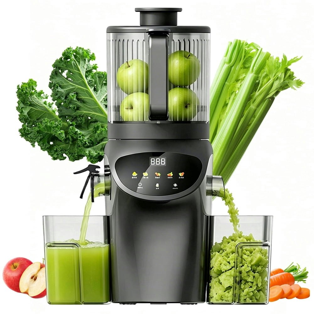 Cold Press Juicer with 6.1-Inch Chute: $89.89