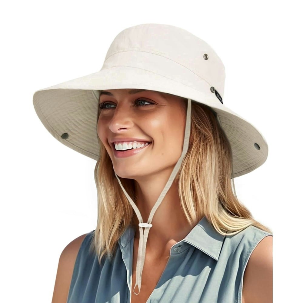 Furtalk Women's UPF 50+ Wide Brim Sun Hat: $13.49 Furtalk Women's UPF 50+ Wide Brim Sun Hat: $13.49