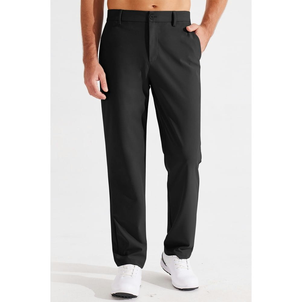 Maskert Men's Classic Fit Flat Front Dress Pants: $23.99