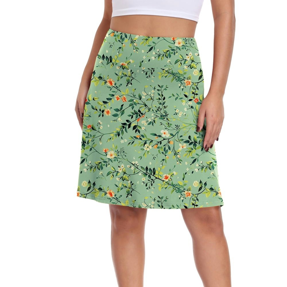 Asklazy Women's High Waisted A-Line Midi Skirt: $13.49 Asklazy Women's High Waisted A-Line Midi Skirt: $13.49