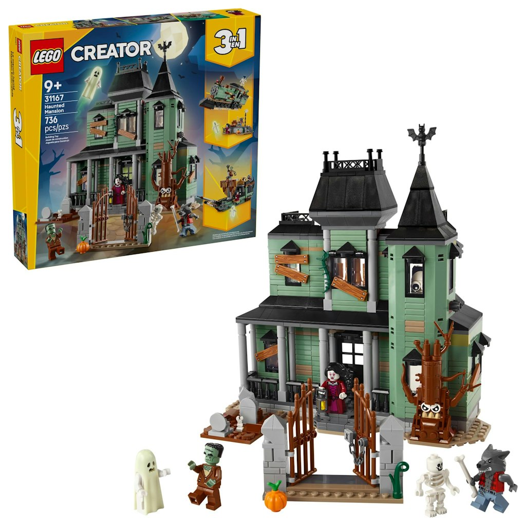 LEGO Creator 3 in 1 Haunted Mansion: $76