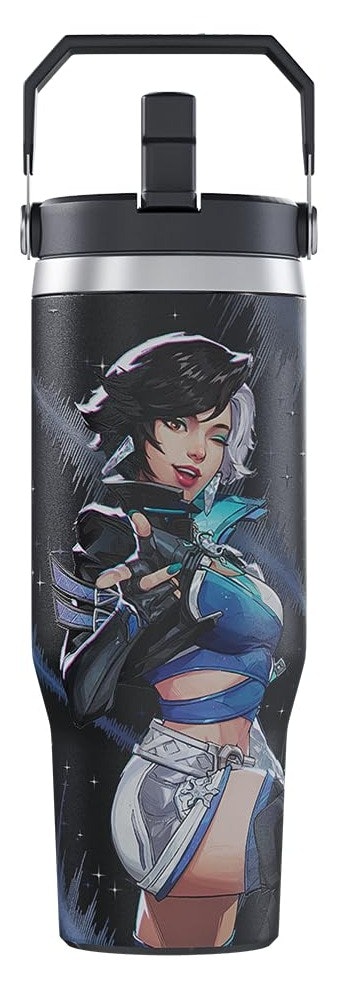 Marvel Rivals Luna Snow 30-oz. Stainless Steel Tumbler w/ Lid: $10