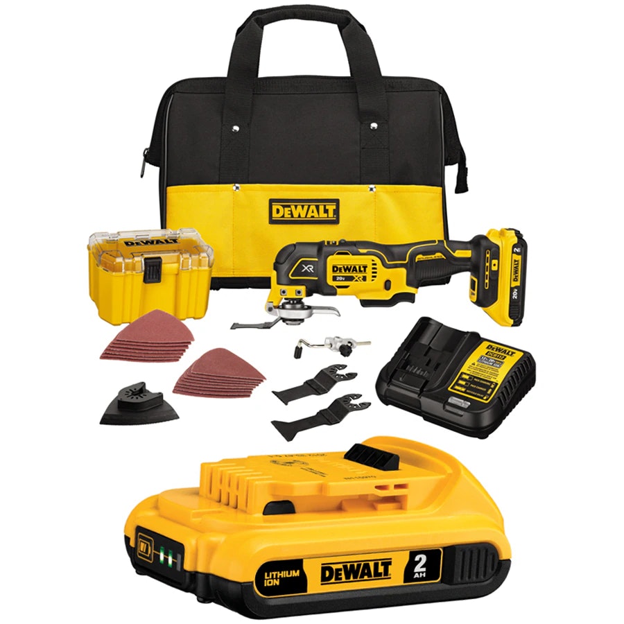 DeWalt XR 20V Max Cordless Brushless 2-Piece Oscillating Multi-Tool Kit: $99