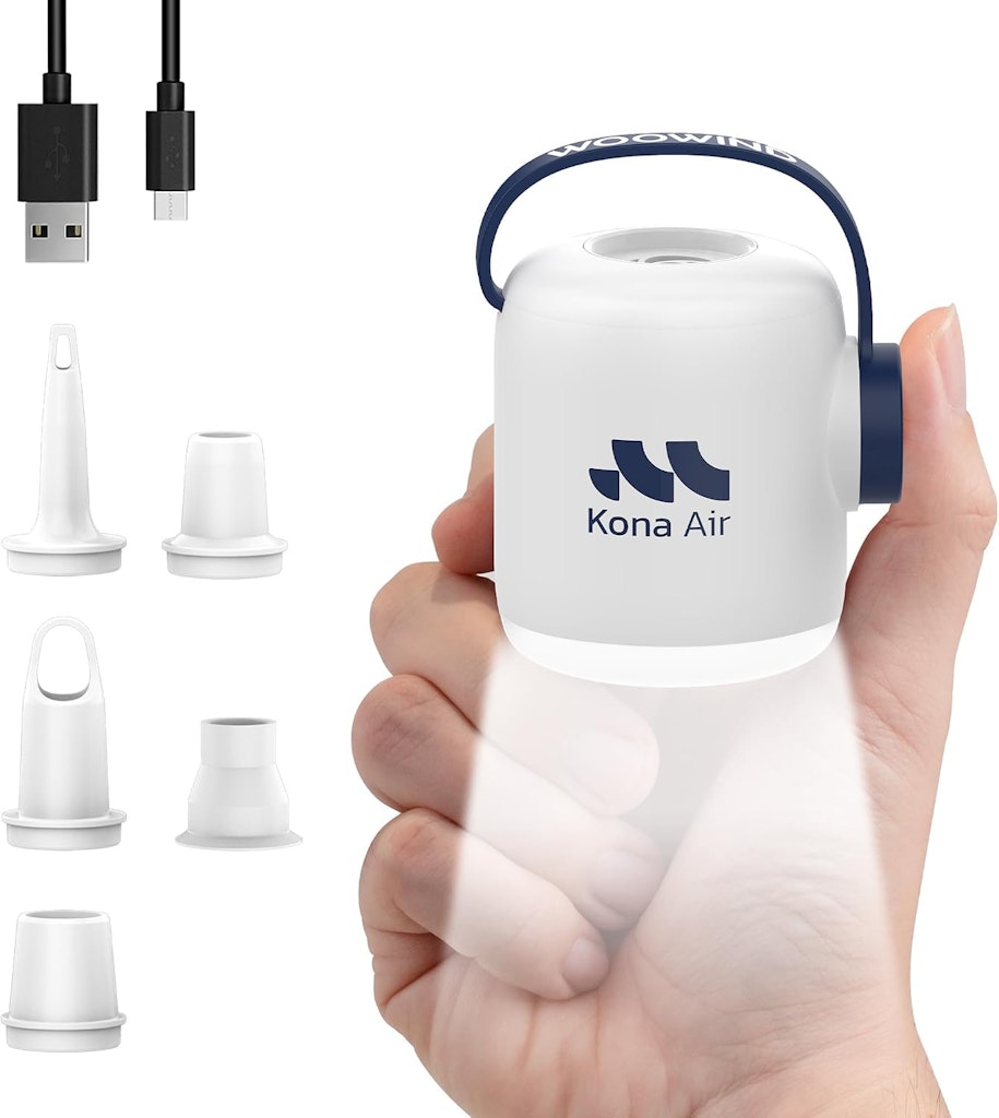 Woowind Kona Cordless Electric Air Pump for Mattresses & Pool Floats: $12.99