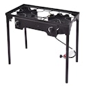 Costway Double-Burner Propane Outdoor Cooker for $100 + free shipping