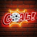 Goal Soccer Neon Sign for $17 + free shipping w/ Prime