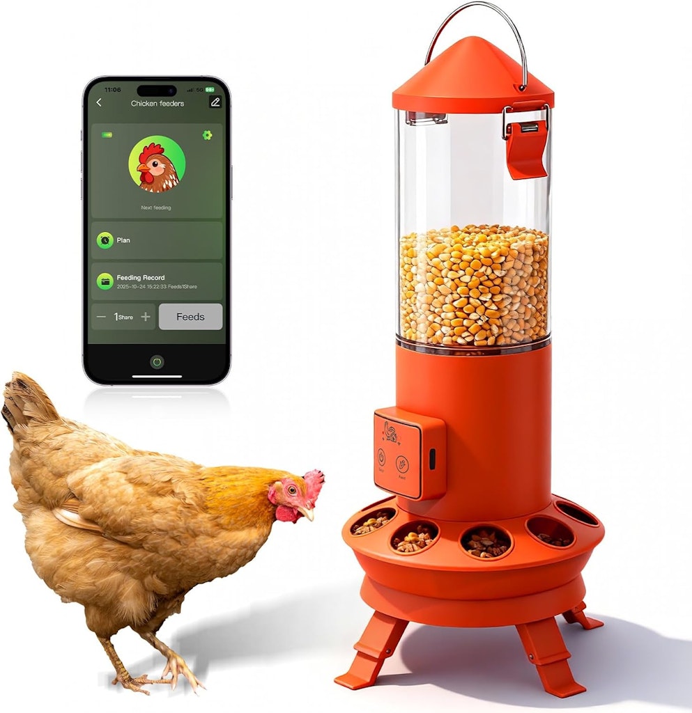 Fawlium Automatic Chicken Feeder: $44.99