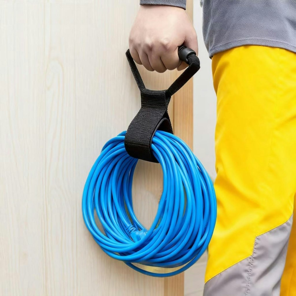 17" Extension Cord Organizer Straps: 81 cents