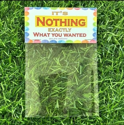 Bag of Nothing Gag Gift: $2.99
