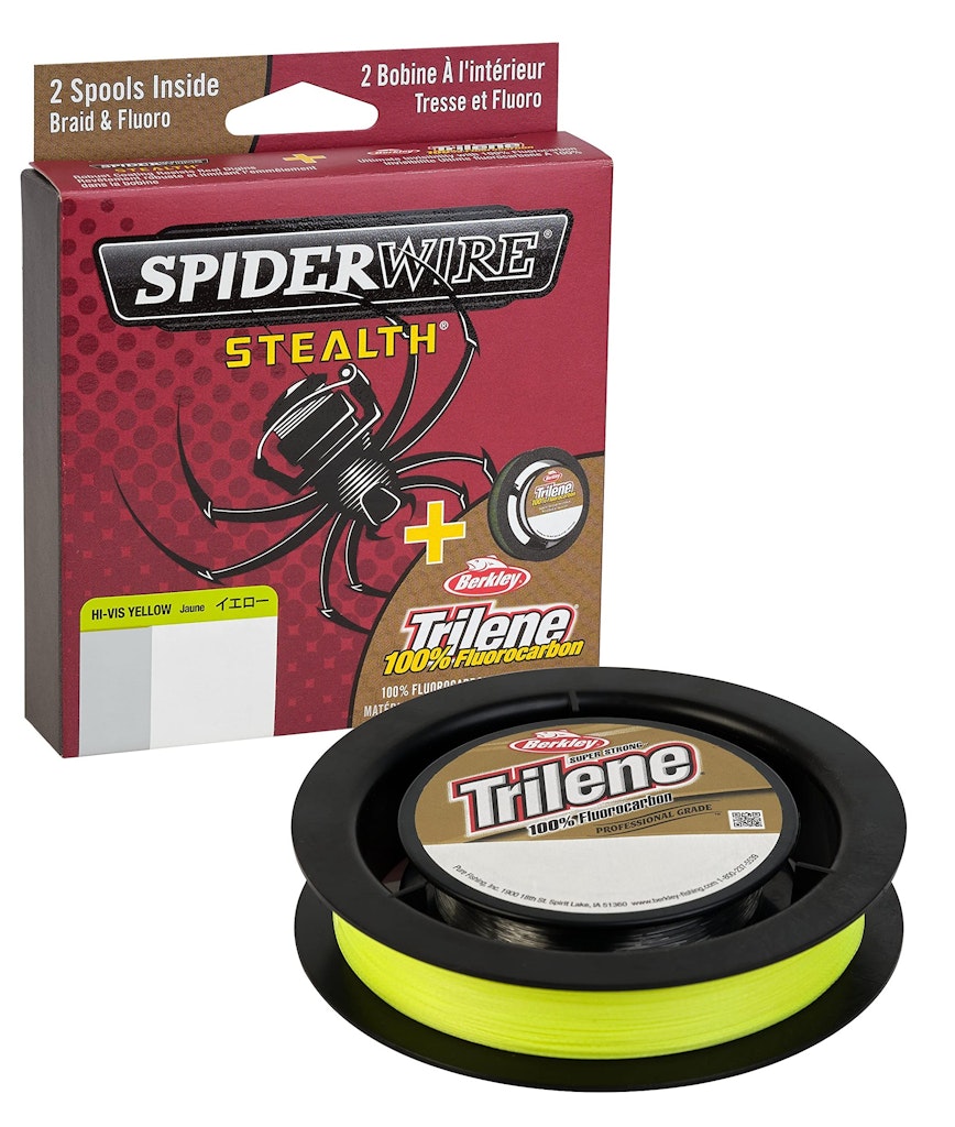 Spiderwire Ultracast Fluorocarbon 200-Yard Fishing Line Spool: $8.48