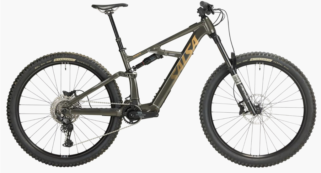 Salsa Moraine CUES 10 Electric Mountain Bike : $3,500 