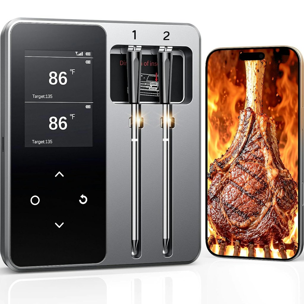 Fieupix Smart Bluetooth Wireless Meat Thermometer: $39.99