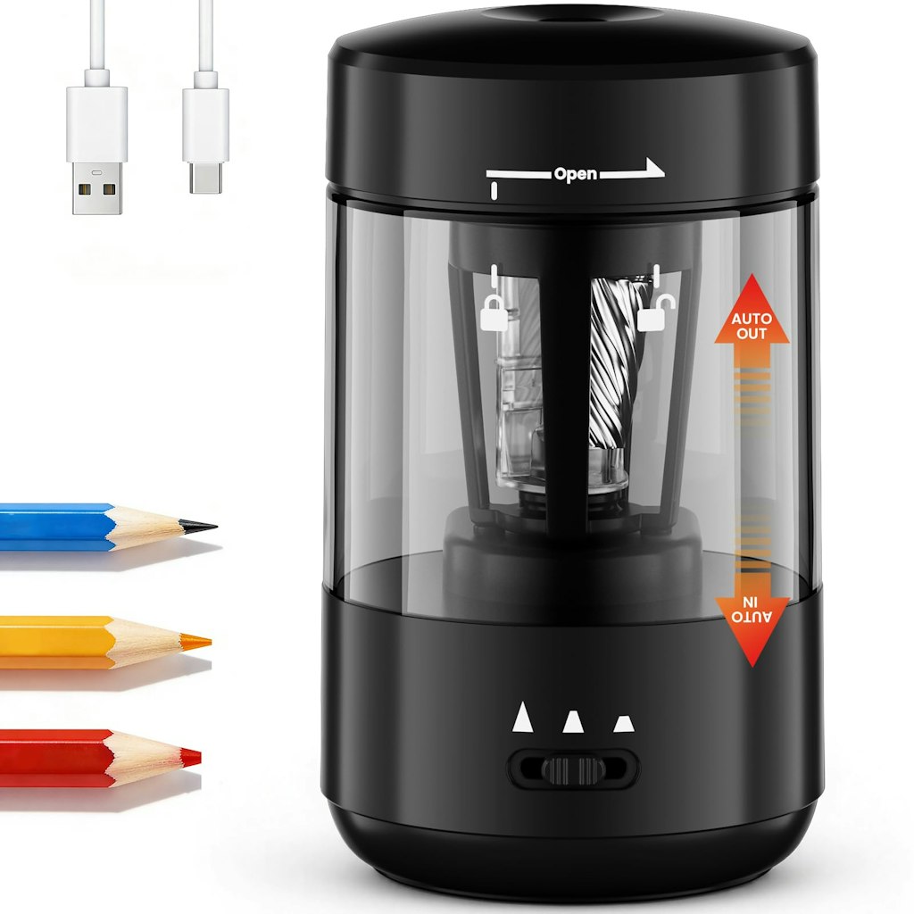 Prolixity Electric Pencil Sharpener: $15