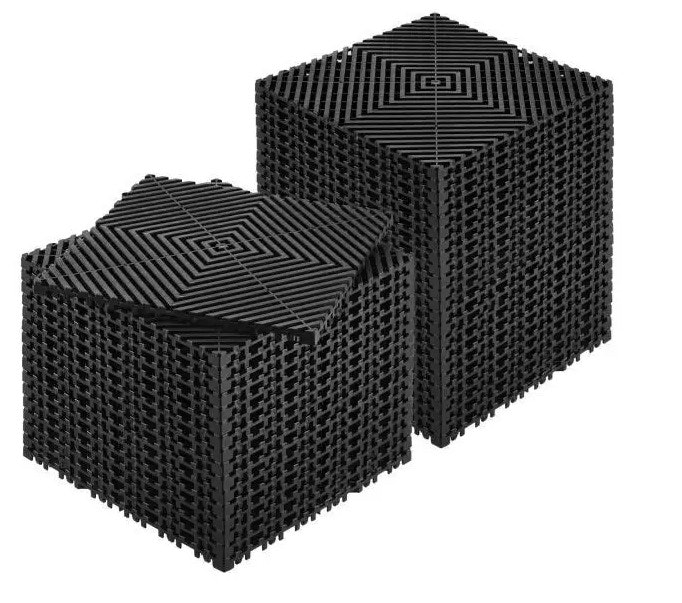 SucceBuy Interlocking Drainage Mat 12-Pack: $21