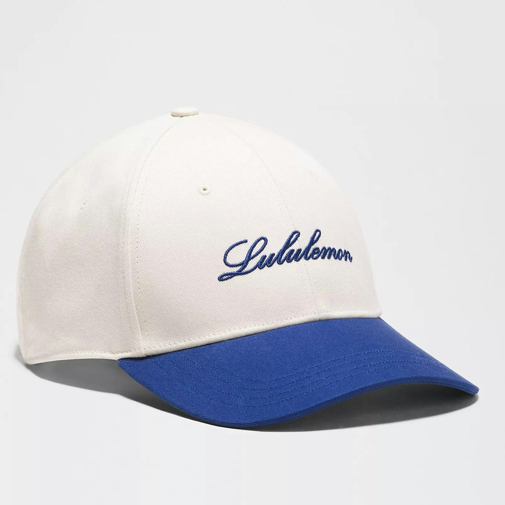 lululemon Structured Classic Ball Cap Script: $19
