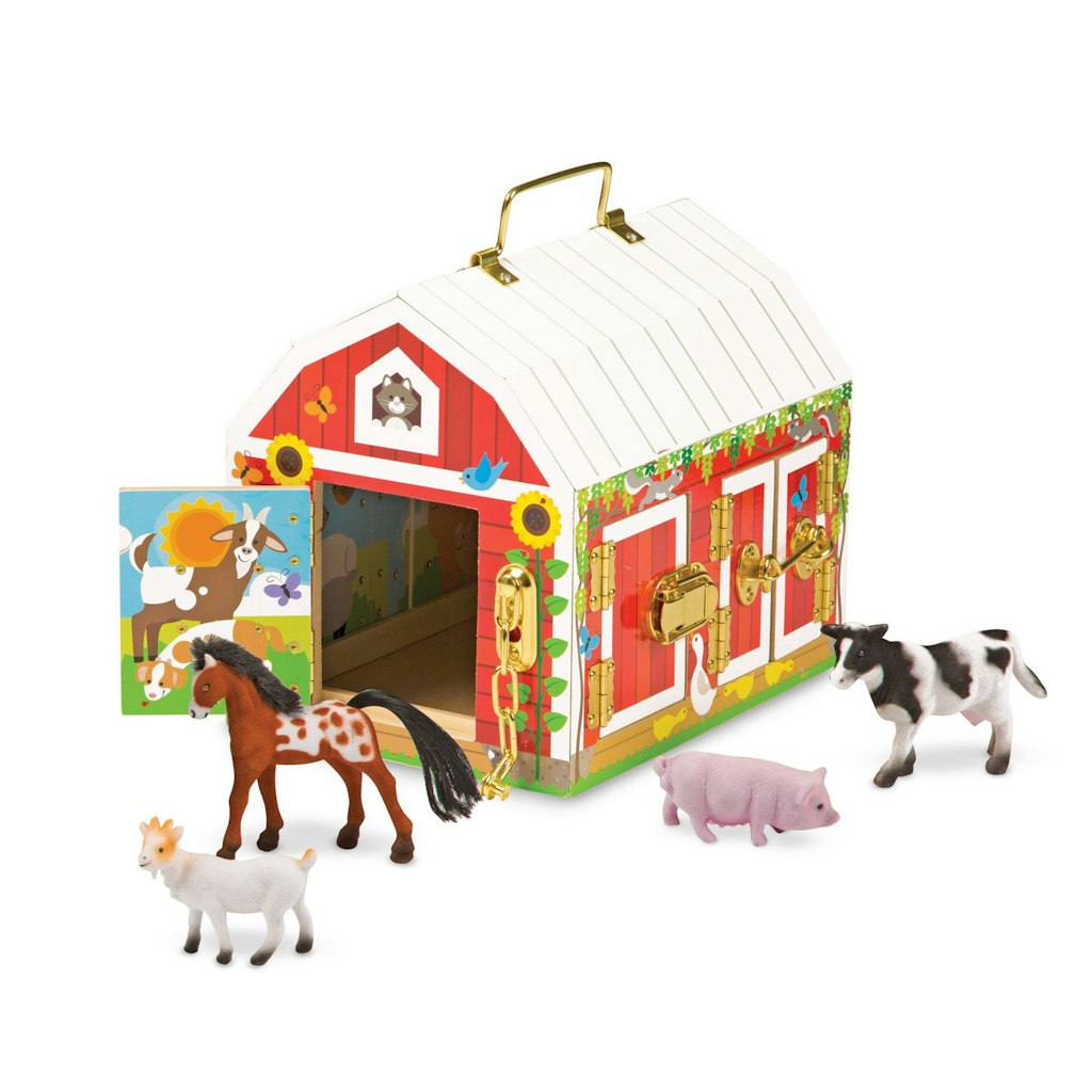 Melissa & Doug Latches Barn Wooden Toy: $10.49