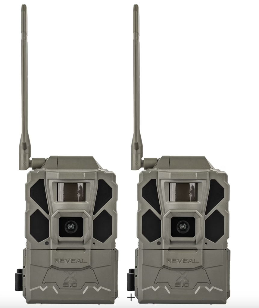 Tactacam Reveal X 3.0 Cellular Trail Camera 2-Pack : $190 