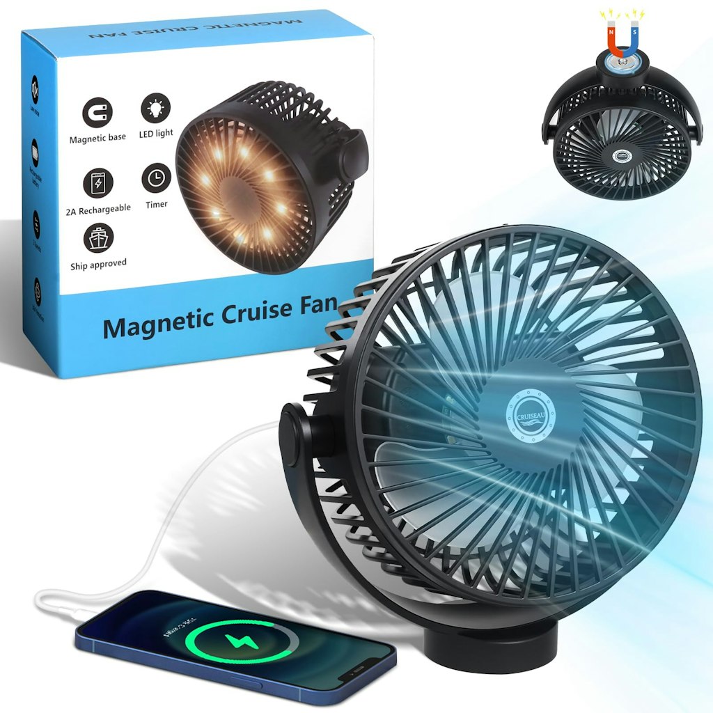 CruiSeaU Magnetic Cruise Fan: $24
