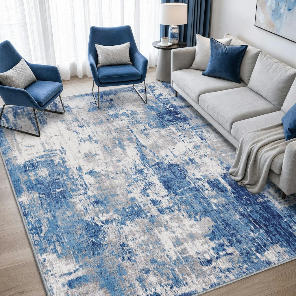 5x7-Foot Washable Area Rug: $31