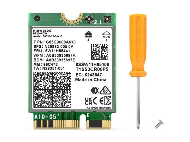 Wavlink BE200 WiFi 7 Tri-Band Bluetooth 5.4 M.2 Network Module: $34.99 Wavlink BE200 WiFi 7 Tri-Band Bluetooth 5.4 M.2 Network Module: $34.99