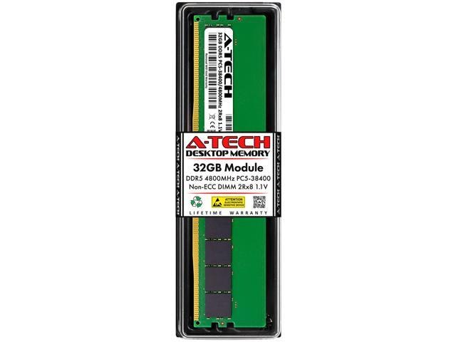 Kingston 32GB DDR5 4800MHz Desktop Memory Replacement: $442.46