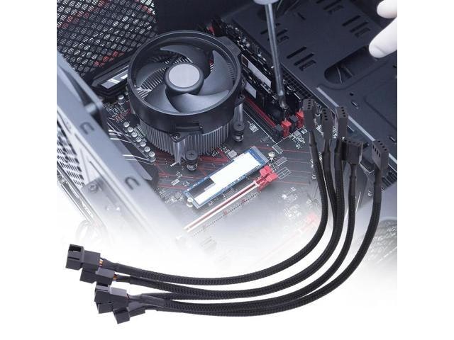 4-Pin PWM Computer Case Fan Extension Cable 5-Pack: $11.92 4-Pin PWM Computer Case Fan Extension Cable 5-Pack: $11.92