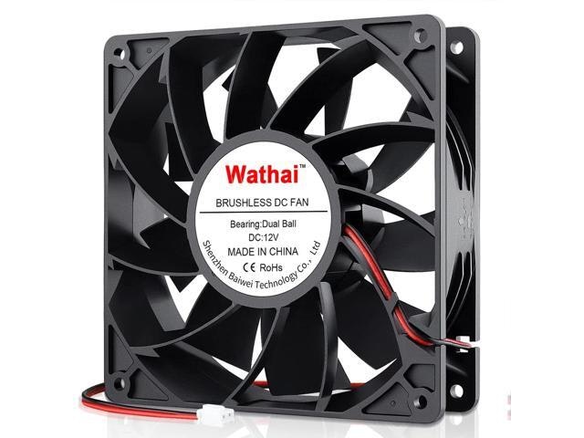 Wathai 140mm x 38mm 12V 3,000RPM Cooling Fan: $58.48 Wathai 140mm x 38mm 12V 3,000RPM Cooling Fan: $58.48
