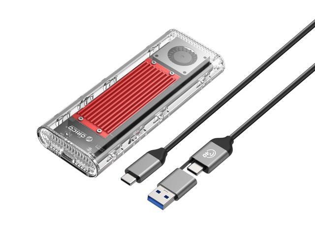 Orico 40Gbps M.2 NVMe SSD Enclosure with Cooling Fan: $99.99
