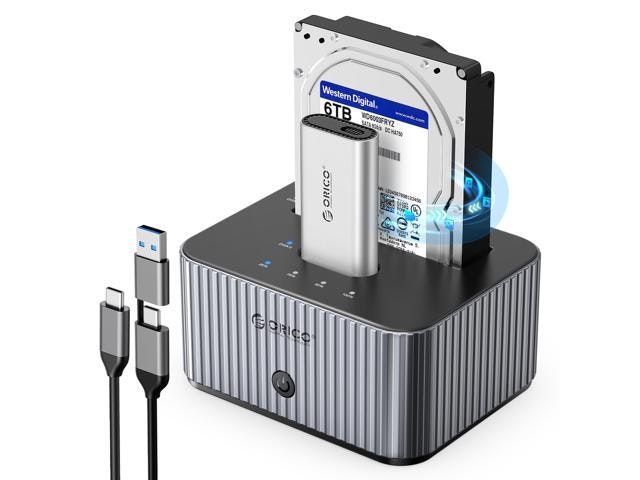 Orico 2-Bay USB C M.2 NVMe and SATA SSD Docking Station: $69.99 Orico 2-Bay USB C M.2 NVMe and SATA SSD Docking Station: $69.99