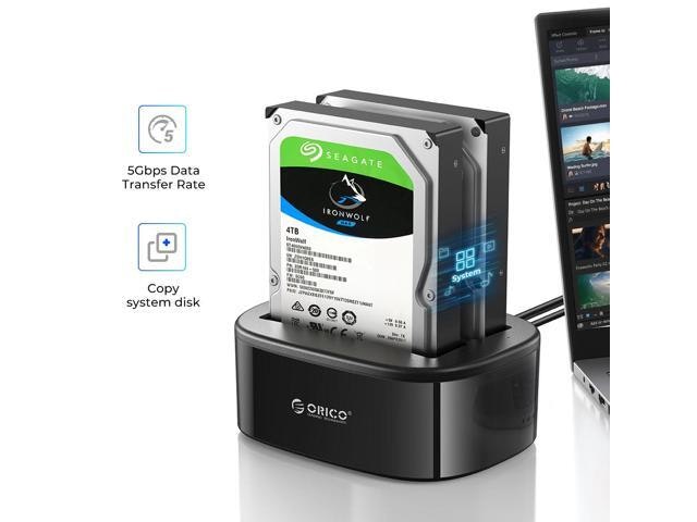 Orico Dual Bay USB 3.0 to SATA External Hard Drive Docking Station: $32.99 Orico Dual Bay USB 3.0 to SATA External Hard Drive Docking Station: $32.99