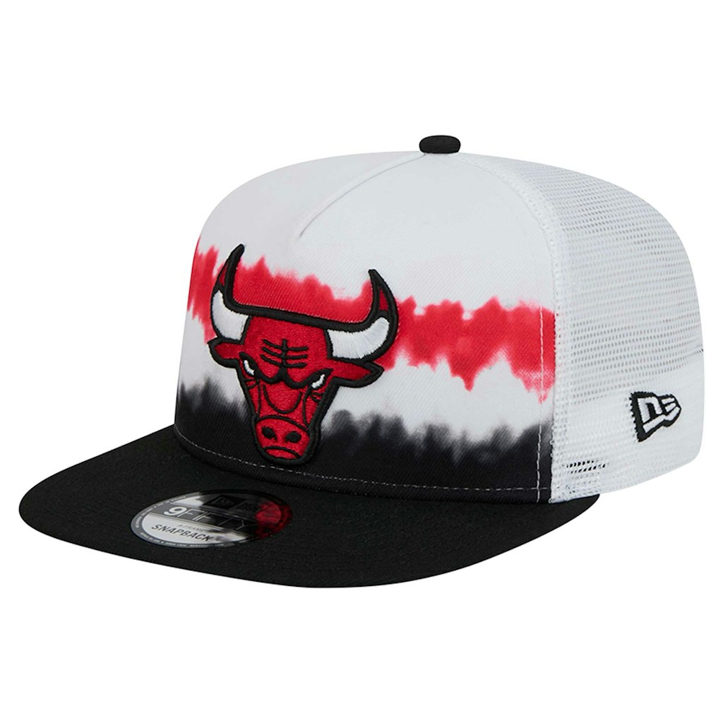New Era Chicago Bulls Dip-Dye 9FIFTY A-Frame Trucker Snapback Hat: $38.99 New Era Chicago Bulls Dip-Dye 9FIFTY A-Frame Trucker Snapback Hat: $38.99