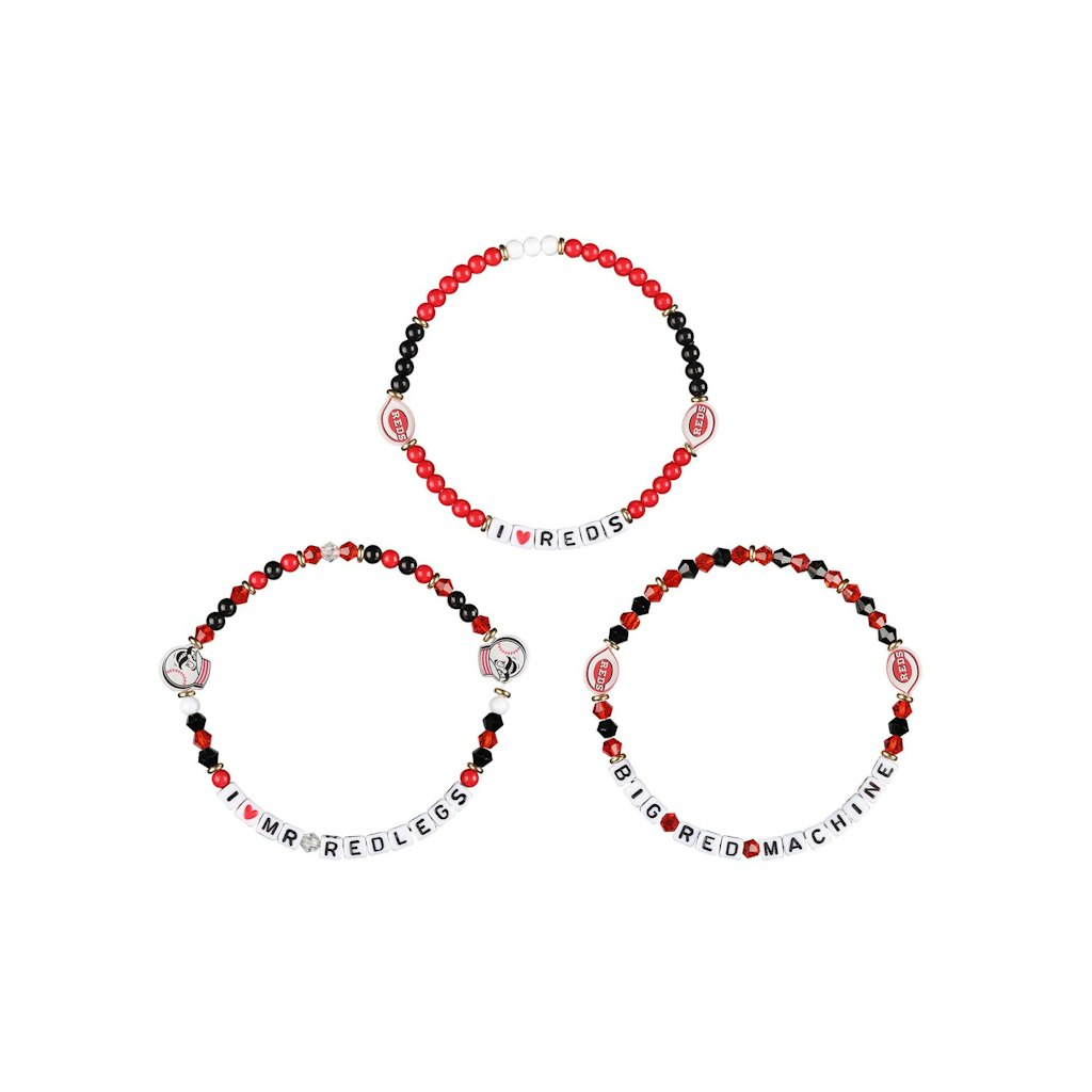 Foco Cincinnati Reds 3-Pack Friendship Bracelet Set: $24.99 Foco Cincinnati Reds 3-Pack Friendship Bracelet Set: $24.99