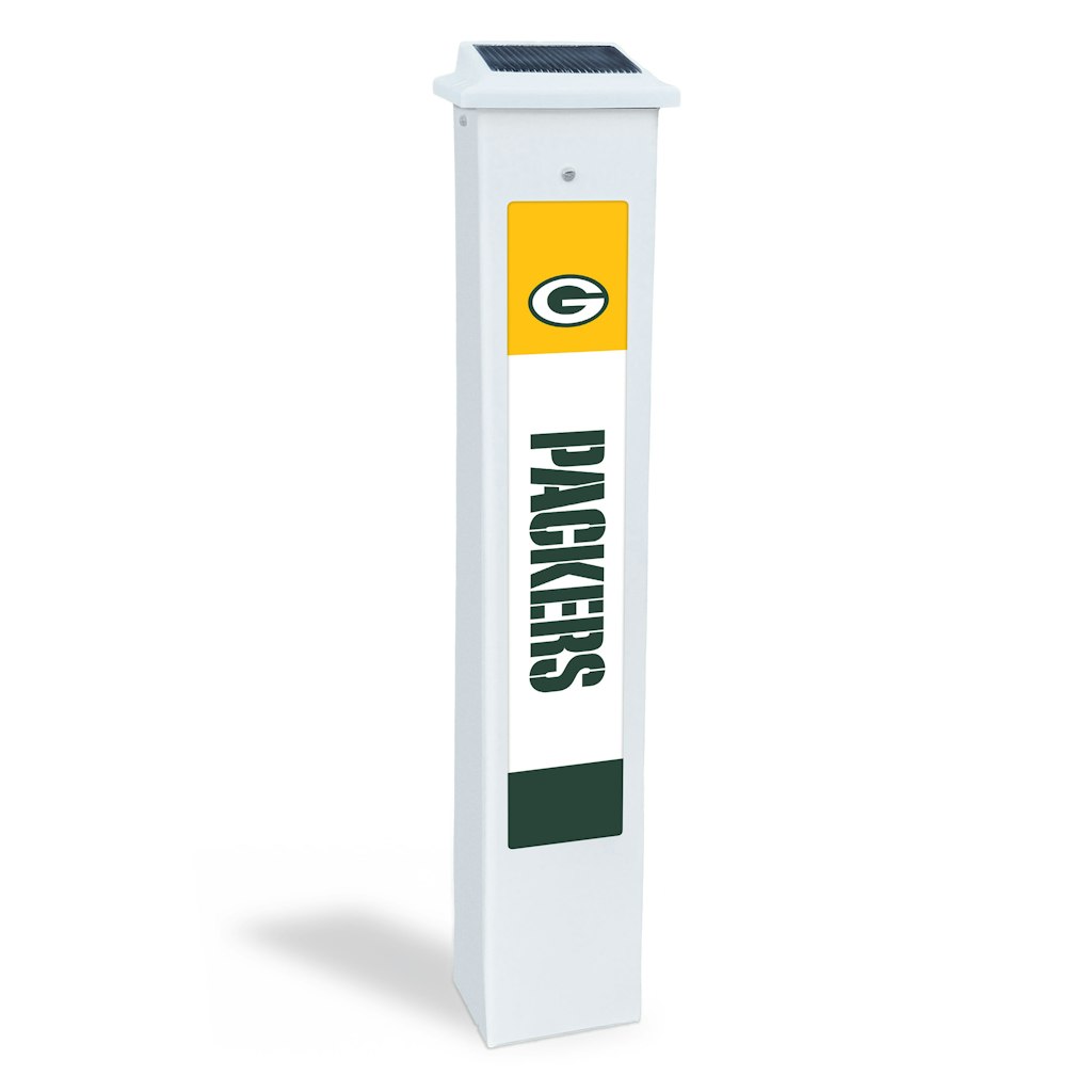 Green Bay Packers 25-Inch Solar Light Post: $84.99