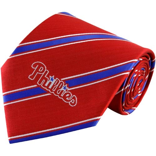 Philadelphia Phillies Woven Striped Tie: $29.99