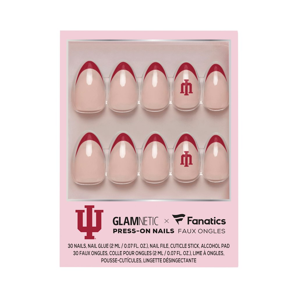 Glamnetic x Fanatics Indiana Hoosiers Nail Kit: $24.99
